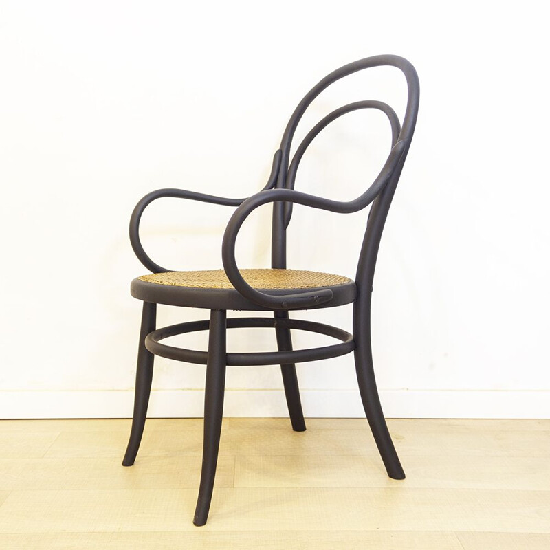 Vintage bentwood armchair Thonet numer 15