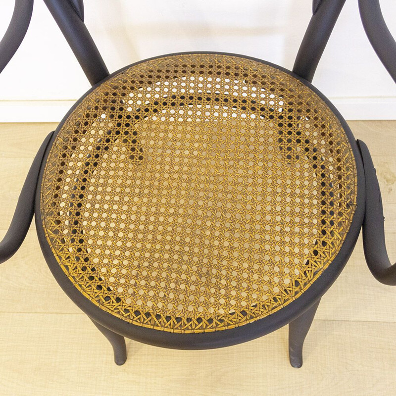 Vintage bentwood armchair Thonet numer 15