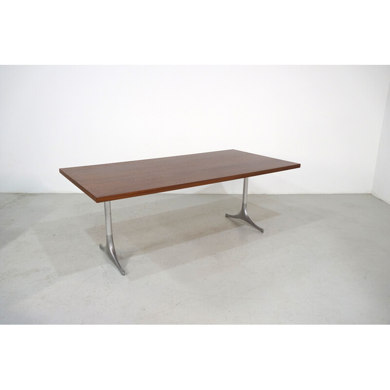 Teak vintage dining table by George Nelson for Herman Miller