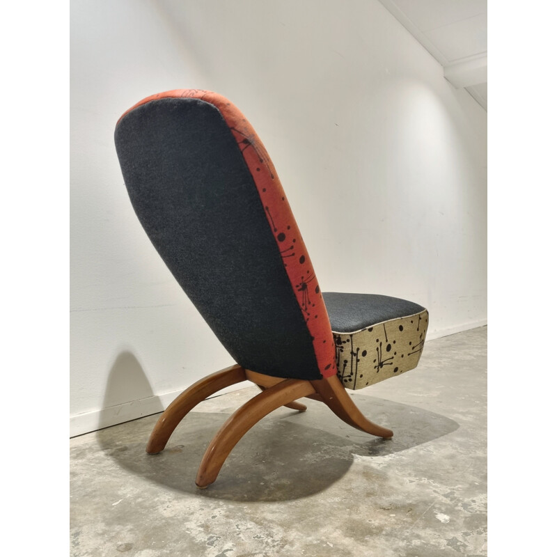 Mid century Congo armchair by Theo Ruth for Artifort, 1950s