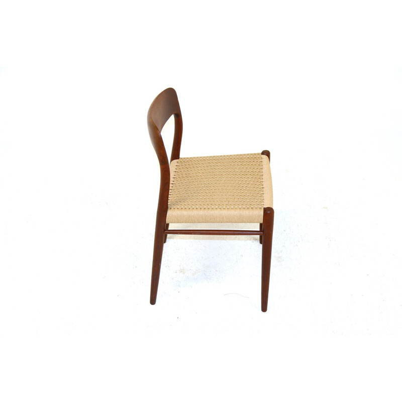 Set of 10 vintage chairs by Niels o Møller for Jl Møller, 1960