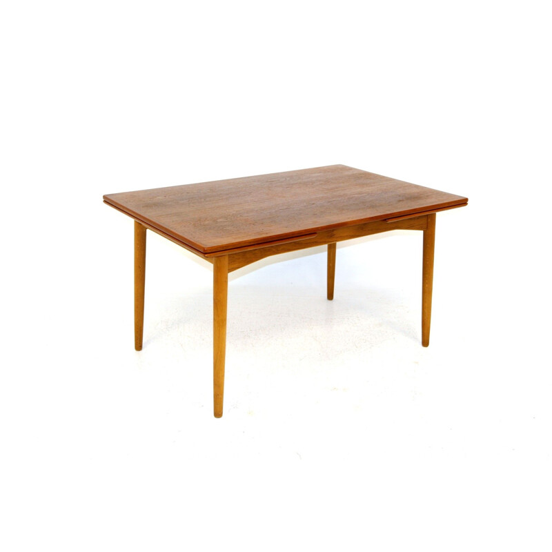 Vintage teak table by Omann Jun, Denmark 1950