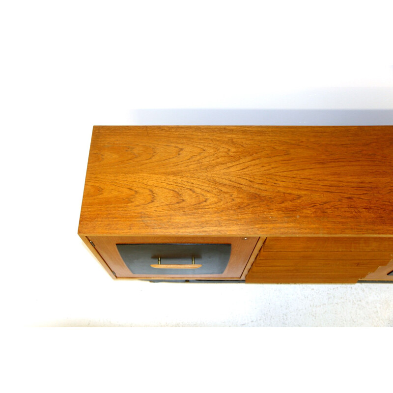 Vintage teak sideboard by Gillis Lundgren for Möbel-Ikea, 1950