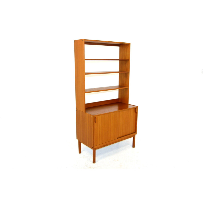 Scandinavian vintage bookcase by Bertil Fridhagen for Bodafors, Sweden 1960