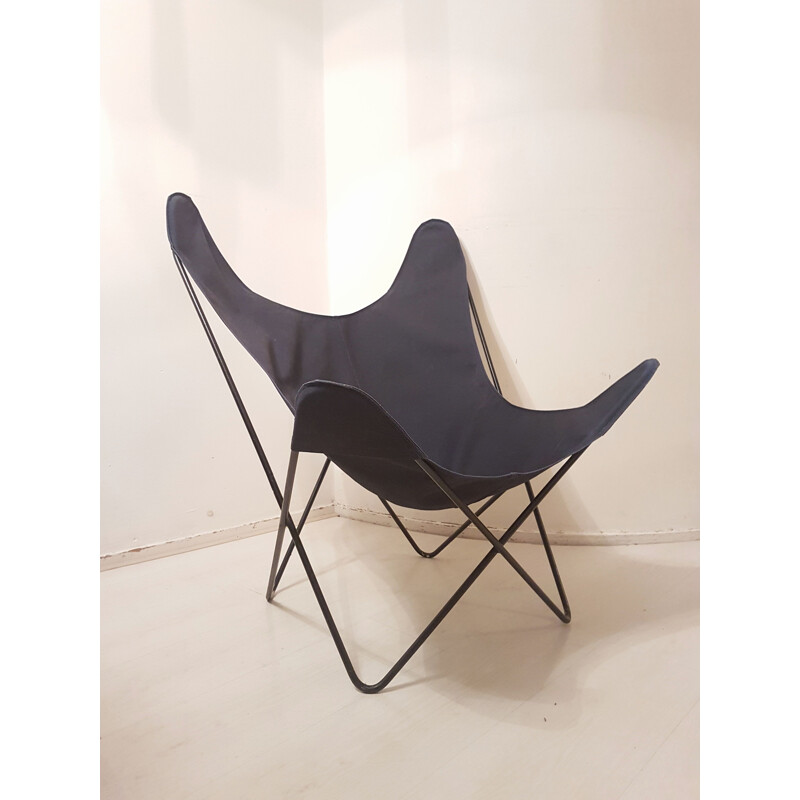 Vintage Butterfly lounge chair by Jorge Ferrari-Hardoy, 1970s