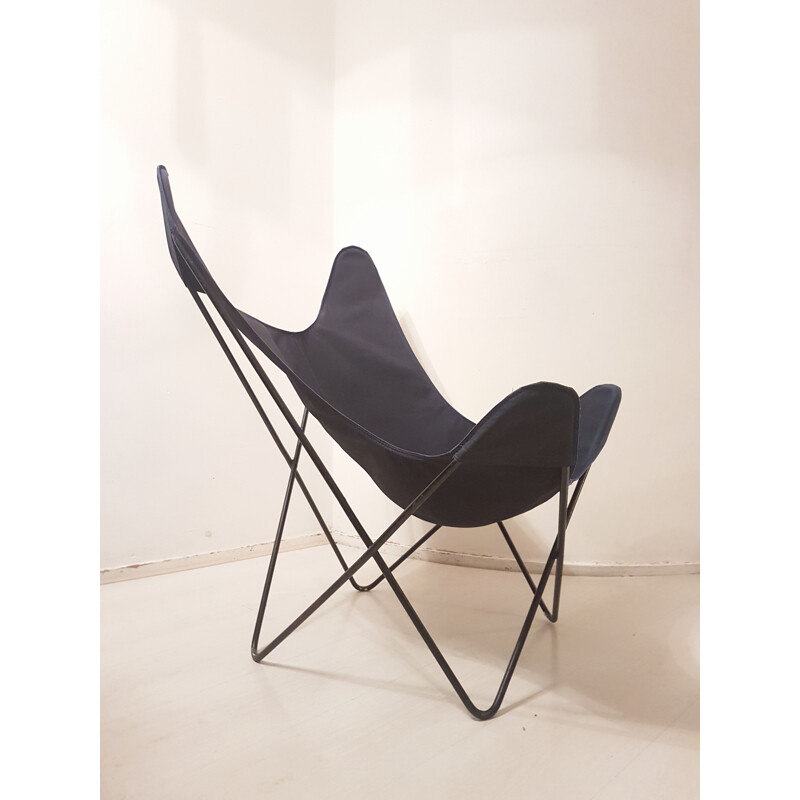 Vintage Butterfly lounge chair by Jorge Ferrari-Hardoy, 1970s