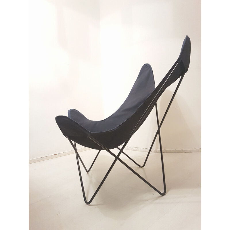 Vintage Butterfly lounge chair by Jorge Ferrari-Hardoy, 1970s