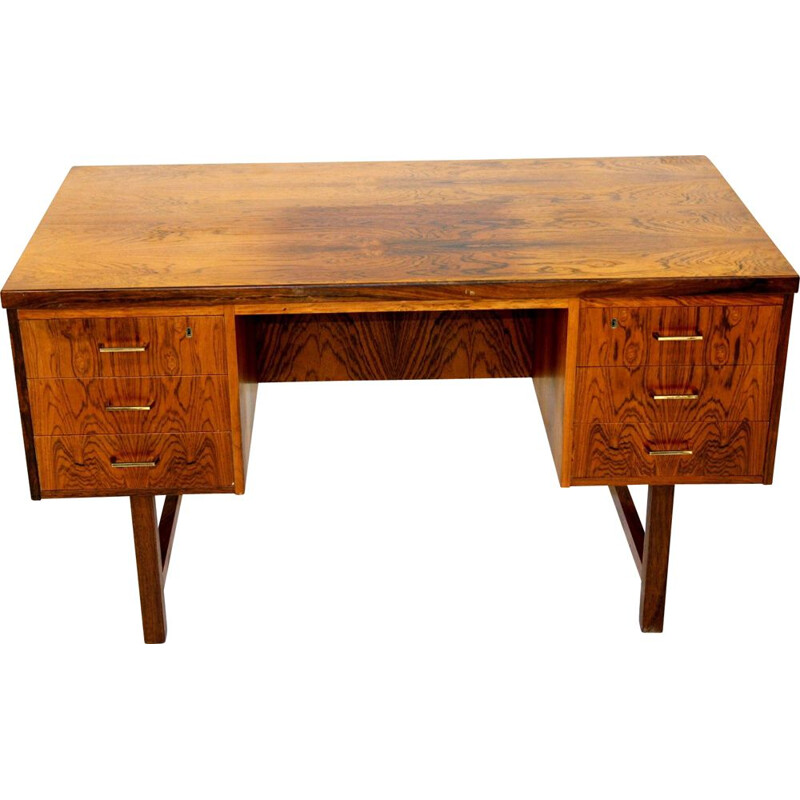 Vintage rosewood desk, Denmark 1960