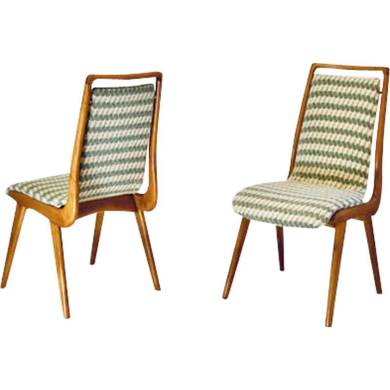 Pair of vintage chairs by Louis van teeffelen