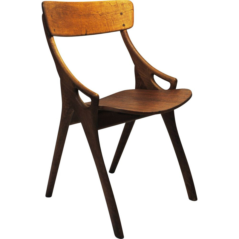 Ensemble de 4 chaises vintage par Hovmand Olsen pour Mogens Kold, 1960