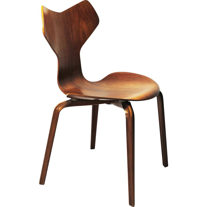 Vintage-Stuhl von Arne Jacobsen für Fritz Hansen, 1957