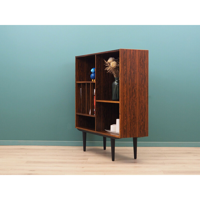 Rosewood vintage bookcase, Denmark 1960s