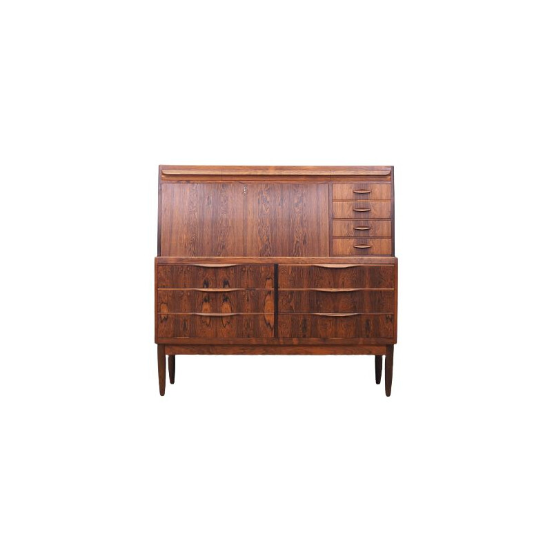 Vintage rosewood secretary by Erling Torvits, Denmark 1960