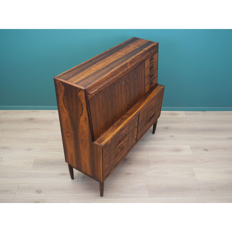 Vintage rosewood secretary by Erling Torvits, Denmark 1960