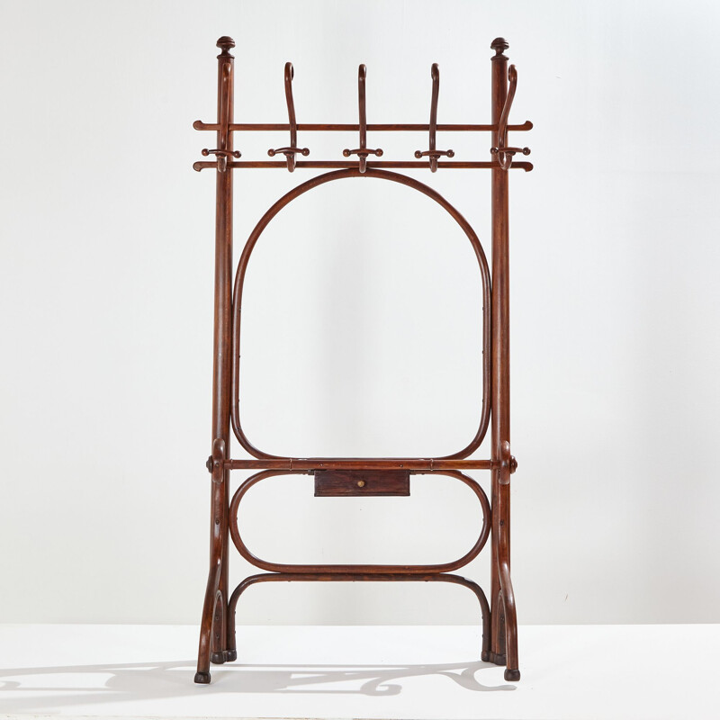 Vintage Thonet coat rack, 1900s