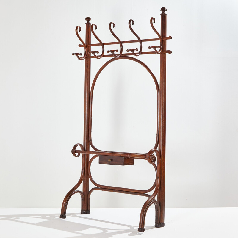 Vintage Thonet coat rack, 1900s