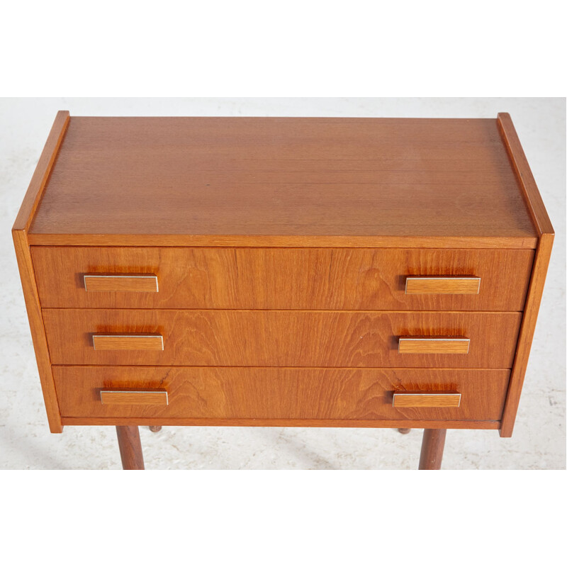 Teak vintage chest of drawers
