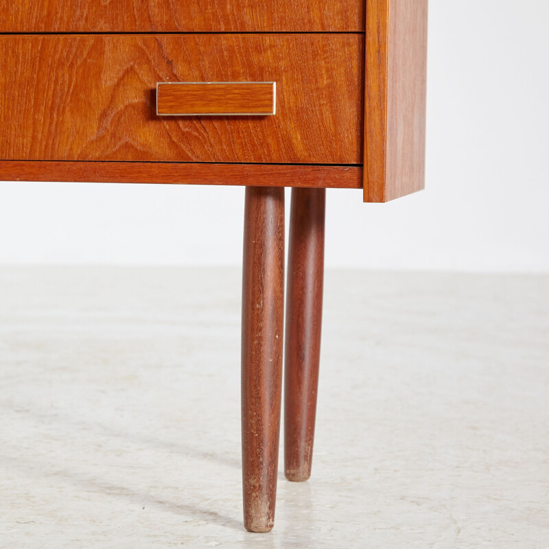 Teak vintage chest of drawers