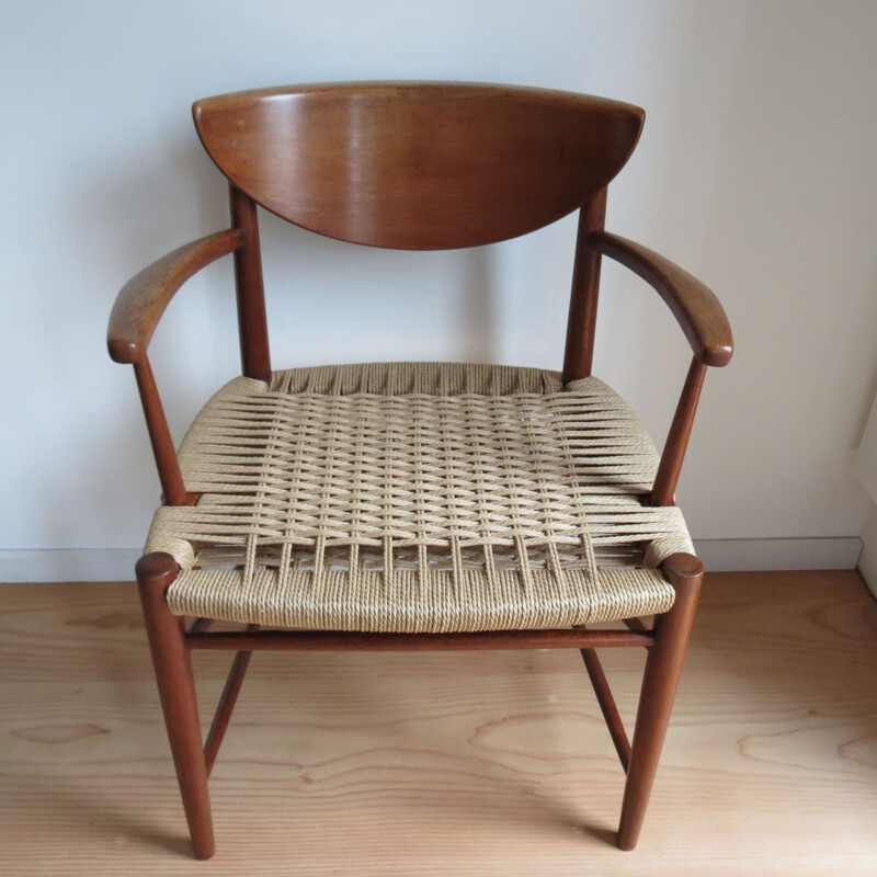 Silla danesa vintage de Peter Hvidt