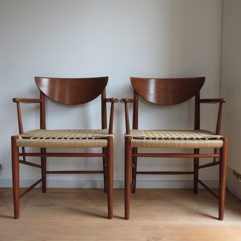 Danish vintage chair by Peter Hvidt & Orla Molgaard Nielsen for Soborg Mobelfabrik