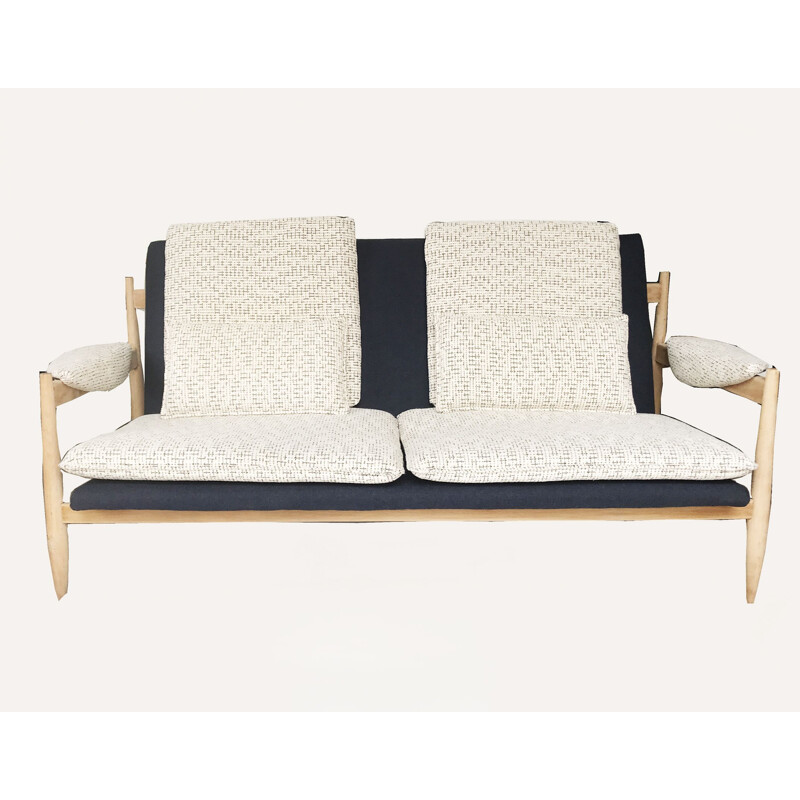 Dänisches Vintage 2-Sitzer-Sofa