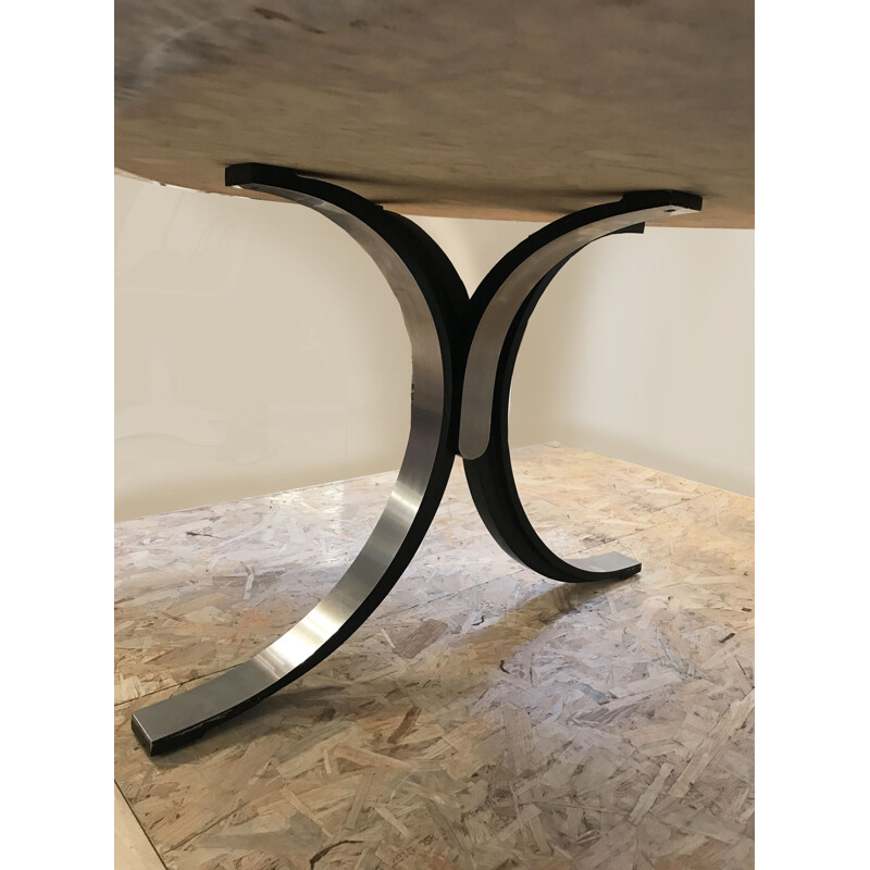 Mesa de mármore Vintage de Osvaldo Borsani para a Tecno