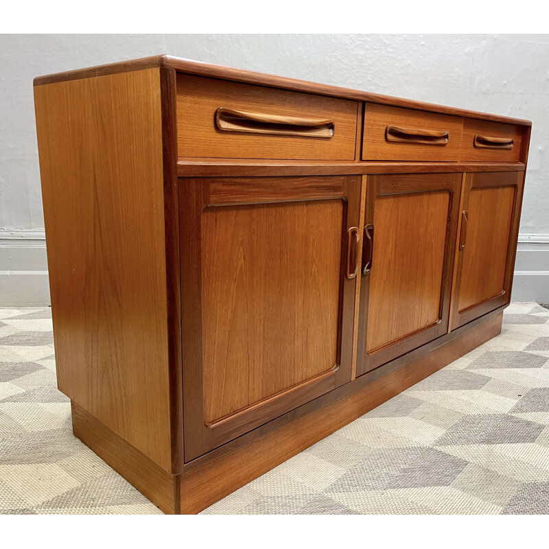 Vintage teak highboard with drawers by G Plan