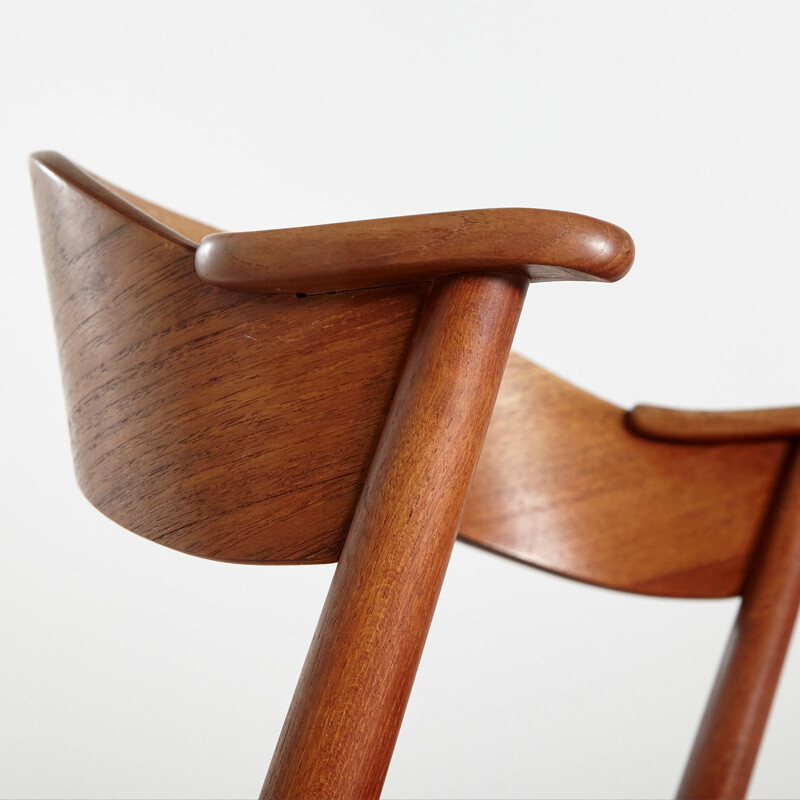 Vintage teak chair by Kai Kristiansen for Korup, 1960s