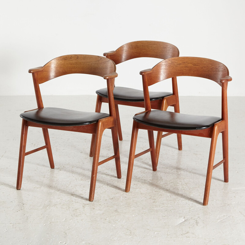 Vintage teak chair by Kai Kristiansen for Korup, 1960s