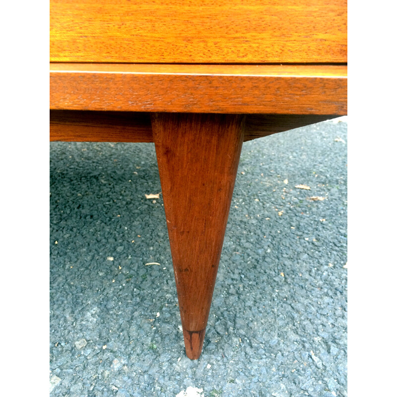 Mid century chest of drawers in teak veneer - 1950s