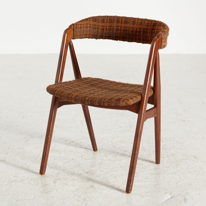 Vintage teak dining chair by Th. Harlev for Farstrup, 1960