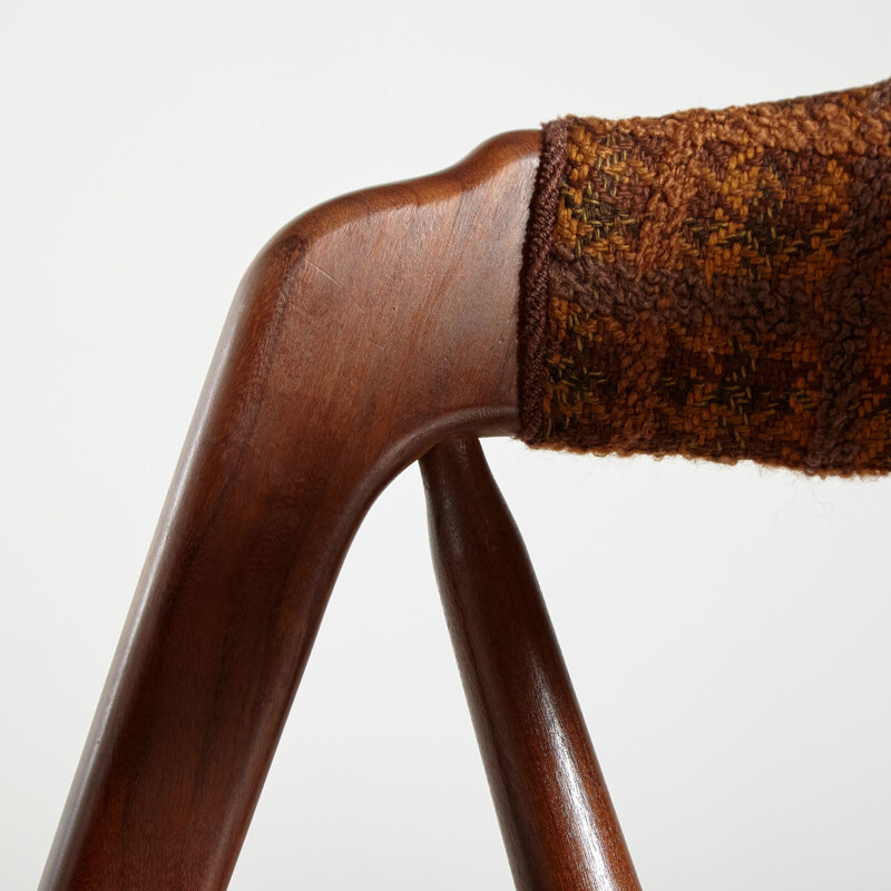 Sedia vintage in teak di Th. Harlev per Farstrup, 1960