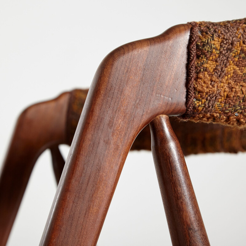 Sedia vintage in teak di Th. Harlev per Farstrup, 1960