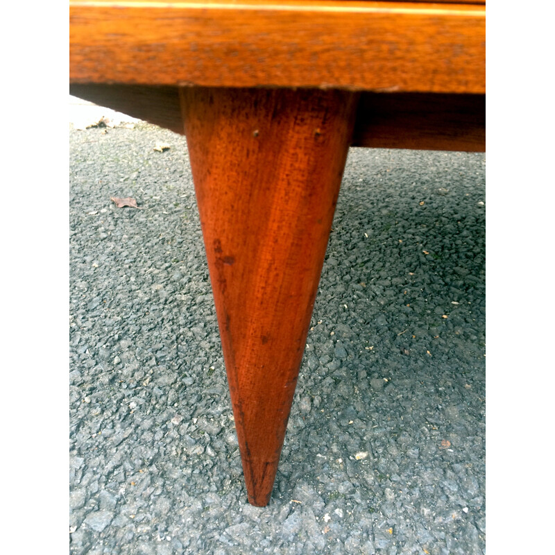 Mid century chest of drawers in teak veneer - 1950s