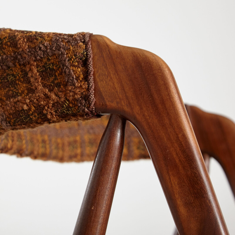 Sedia vintage in teak di Th. Harlev per Farstrup, 1960