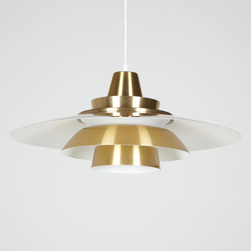 Vintage Superlight pendant lamp by David Mogensen, 1970s