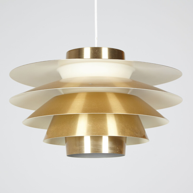 Lampada a sospensione Corona vintage di Svend Middelboe, 1970