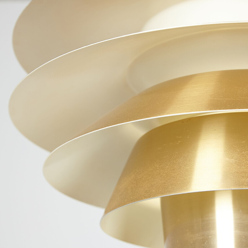 Vintage Corona pendant lamp by Svend Middelboe, 1970s