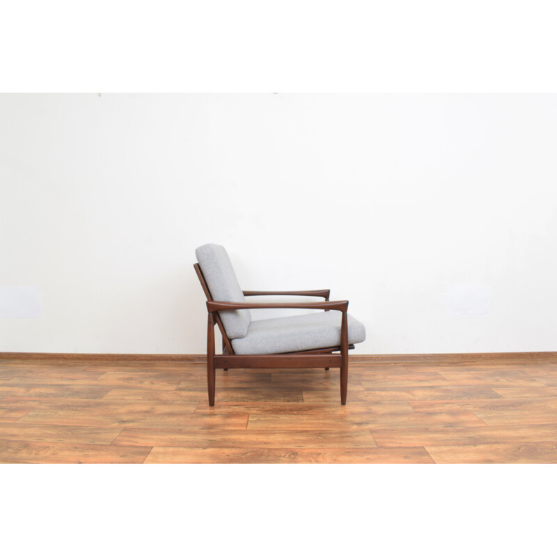 Mid-century teak kolding armchair by Erik Wørts for Ikea, 1960s