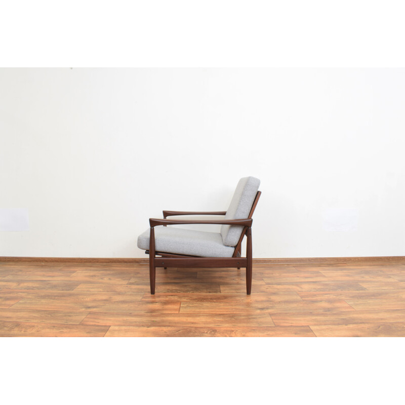 Mid-century teak kolding armchair by Erik Wørts for Ikea, 1960s