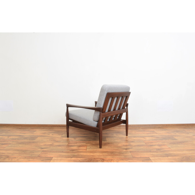 Mid-century teak kolding armchair by Erik Wørts for Ikea, 1960s