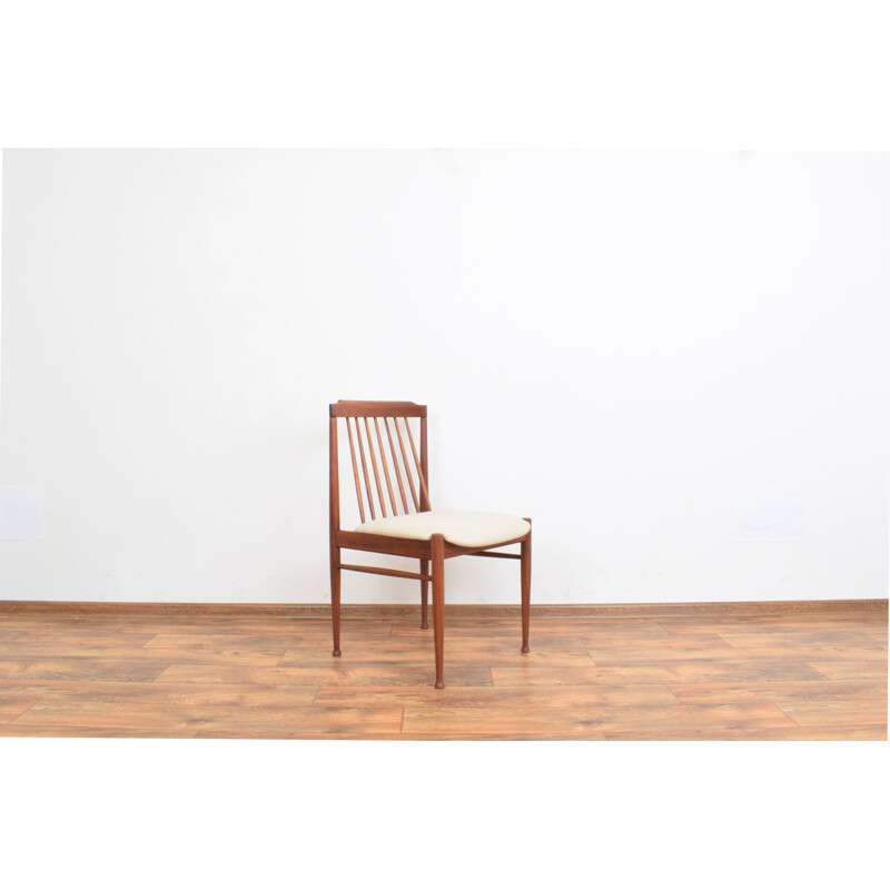 Set of 4 mid-century Danish teak dining chairs, 1960s