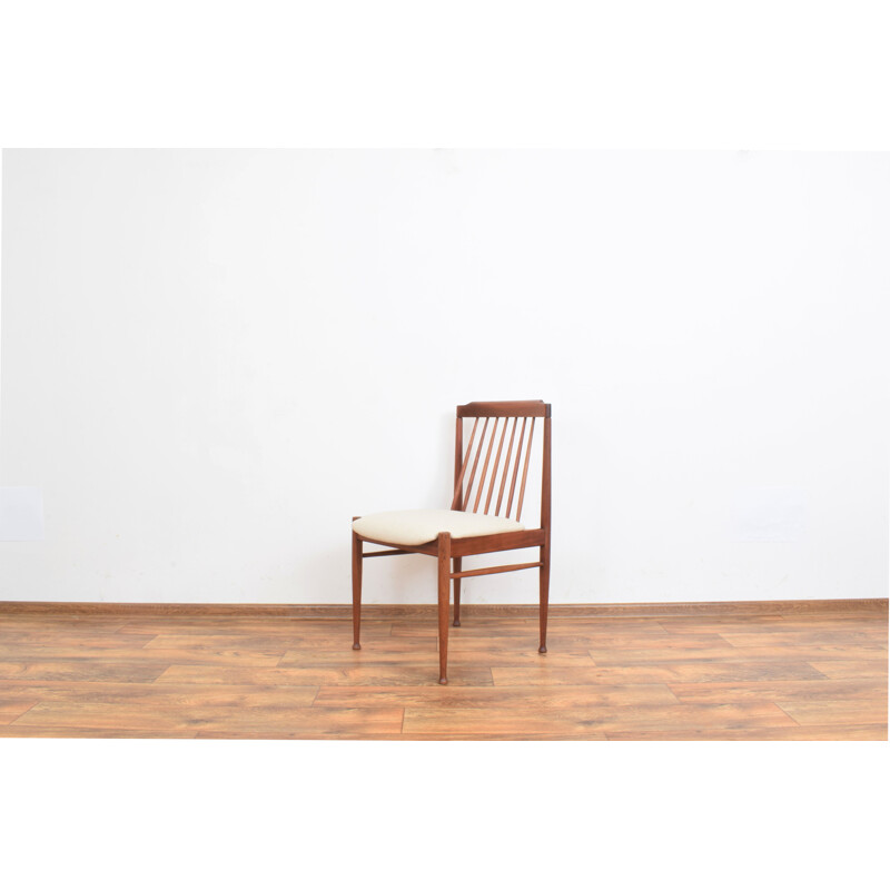 Set of 4 mid-century Danish teak dining chairs, 1960s