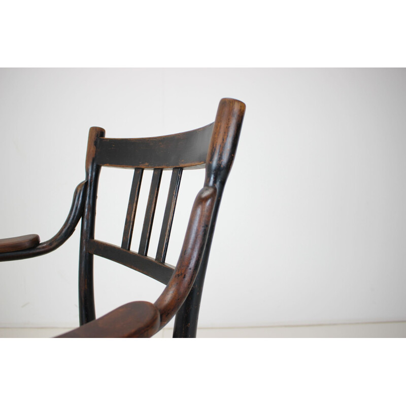 Fauteuil vintage Thonet en bois, 1920