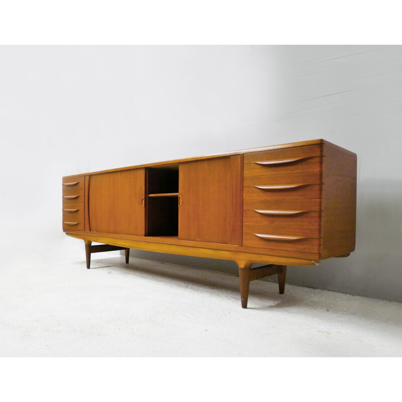 Danish mid century sideboard by Johannes Andersen for Uldum Møbelfabrik, 1950s