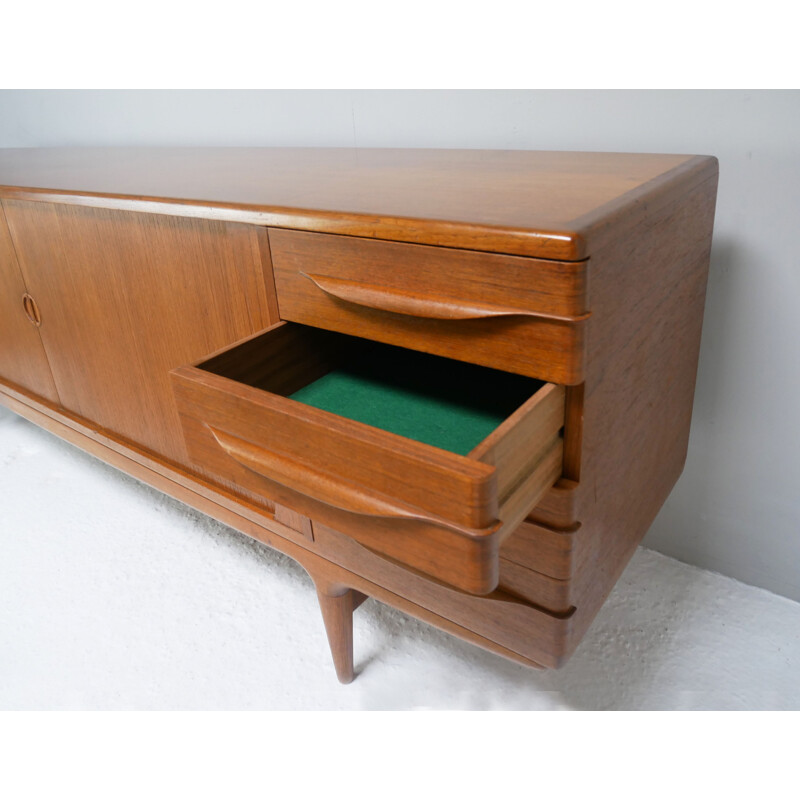 Danish mid century sideboard by Johannes Andersen for Uldum Møbelfabrik, 1950s