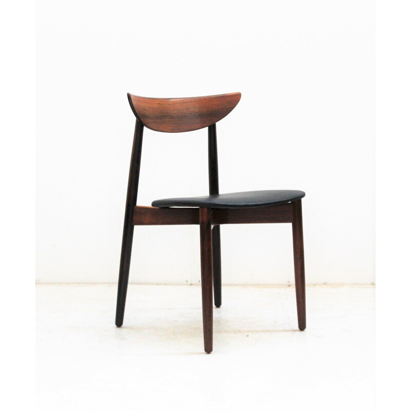 Set aus 6 skandinavischen Vintage-Stühlen aus Palisanderholz von Harry Ostergaard für Randers Mobelfabrik, 1957