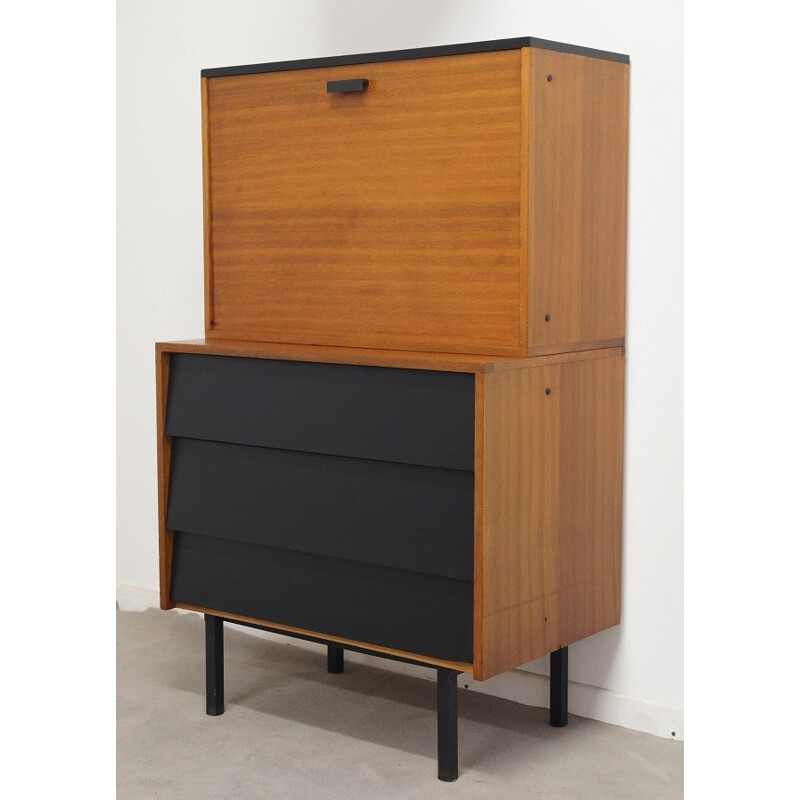 Mid century modern secretary in teak - 1950s