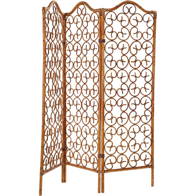 Bamboo vintage partition