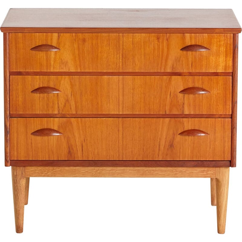 Vintage teak chest of drawers